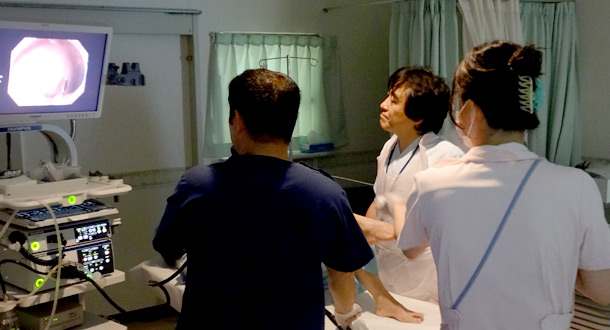 大腸ポリープの内視鏡的切除